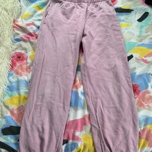 brandy Melville pink sweatpants